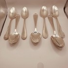 Set Of 7 Vintage Silverplate Spoons