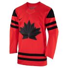 Nike Adult Men s 2022 Team Canada Iihf Hockey Olympic Jersey S M L Red Replica
