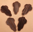 European Deer Skull Mount Plaque Rustic Barnwood  W  Hanger