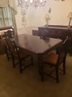 Antique Mahogany Dining Room Set