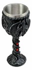 Ebros Legend Of The Thrones Dragon Blood Fire Dragon Wine Goblet Chalice Cup 6oz