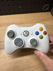  e  Official Microsoft Xbox 360 White Wireless Controller Genuine Oem Tested