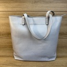 Madewell The Zip-top Medium Transport Tote Craft Blue Pebbled Leather Nwt  178