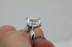 2 00 Ct Lab Grown Diamond Engagement Ring 14k White Gold Solitaire Size 8