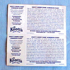 2 Knott s Berry Farm Complimentary Tickets - Unused   Expired 5-31-2019