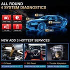 Obd2 Scanner Engine Abs Srs Transmission Diagnostic Tool Airbag Code Reader