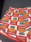 Vintage 1960s Campbells Shorts Pork   Beans Adult M Warhol