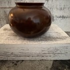 Rare 60 s Vintage Caribcraft Bud Vase Solid Mahogany Handmade    