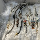 Western Bolo Tie Lot Of 7 Enamel Shriners Y2k 80   s Vgc 
