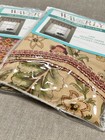 Waverly Imperial Dress Antique Rod Pocket Valance Braided Trim 50  X 15  New  2 
