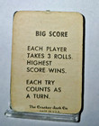 Cracker Jack Lot 787 - Big Score Pinball