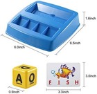 Matching Letter Game     Educational Toy For Kids Ages 3-8  Alphabet Puzzle