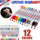 12x Waterproof Permanent Paint Marker Pen Set Car Tyre Tire Tread Rubber Metal 