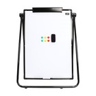 Foldable Dry Erase Board Kit Mobile Double-sided Whiteboard Magnetic