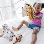 Melissa   Doug Animal Hand Puppets 2-pack  4 Animals In Each  - Zoo Friends