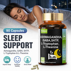 Sleep Support Capsules Improve Sleep Quality Relieve Stress Sleep W vitamin B6