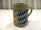 Vintage German Beer Stein Mug Glazed Stoneware Hand-turned 0 5l 1-east