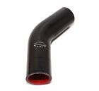 4-ply Reinforced 2  Id 45 Degree Elbow Silicone Hose Coupler Intake Black
