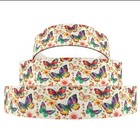1 5   1 Yard  Butterfly Butterflies Bug Hair Bow Grosgrain Ribbon 1282377