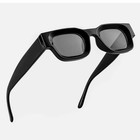 Sunglasses Mens Fashion Square Dark Black Lens Cholo Gangs Street Shades Hip Hop