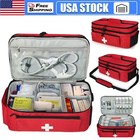 Empty First Aid Kit Bag Medical Box Family Emergency Medicine Storage Bag Usa