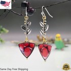925 Silver Turquoise Women Ear Hook Dangle Drop Earrings Wedding Jewelry Gifts