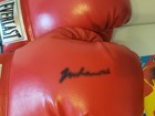 Muhammad Ali Autographed Two Boxing Gloves   Extras From 1978 Spinks Fight