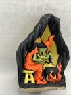 Vintage Gurley Candles Witch   s Brew Caulderon Halloween Decor Glow