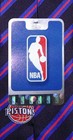 Detroit Pistons Silk Necktie Nba Stripes Mens Neck Tie