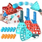 Pop Pass Catch Ball Game Toy Set With 20 Balls For Kids Boys Outdoor Indoor Play