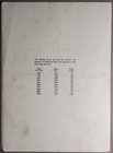 1930s Santa Fe Fred Harvey Service Wine Line Beverage Menu Sales Tax Back B6-7