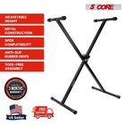 5 Core Keyboard Stand Adjustable Professional Metal Electric For 49 61 76 Key