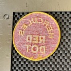 Hercules Red Dot Sew On Only Patch Alliant Target Powder 3  Nos