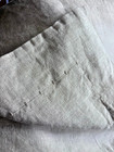 Coyuchi Organic Relaxed Linen Euro Sham 26x26 Natural Chambray New