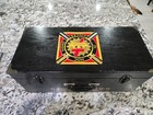 Knights Templar Chapeau Case Hand Made Pine W  Felt Lining