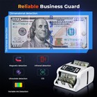 Munbyn Mixed Money Counter Machine Uv mg ir Counterfeit Detection Bill Counter