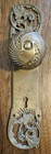 Antique Door Knob   Plate Corbin Exeter E-10900 Victorian Brass Bronze Barkentin