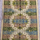 Vtg Granada Silk Brocade Textile Versatile Islamic Moorish Calligraphy 33x13 
