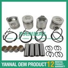 4x Piston Kit For Isuzu 4bc2 Tcm Fd 25 2 T Blade Diesel Forklift Engine