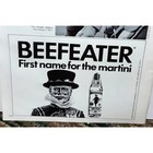 1977 Beefeater First Name For Martini Original Print Ad Vintage