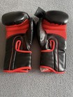 Adidas Hybrid 80 Boxing Gloves - Black orange  8oz  Adih80