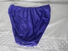Vintage Myonne Hicut French Cut Panties 100  Nylon Size 5 Fits Hips 36-37 Purple