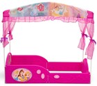 Girls Disney Princess Toddler Bed Set Canopy Frame Kids Bedroom Furniture New