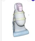 Vintage Enesco 1985 Porcelain Rocking Horse Baby Nursery Night Light Lamp