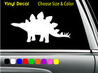 Stegosaurus Jurassic Park Dinosaur Decal Laptop Window Sticker Choose Size Color
