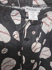 New Cozee Corner Cotton Flannel Baseball Sleep Lounge Pajama Pants  Adult Large