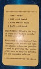 Vintage 1967 Harrisonburg Fire Department Company 1 Member Card Virginia