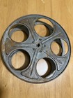 Silver Tone 5 Hole Vintage Antique Film Reel Movie Motion Picture