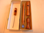 Mollenhauer Recorder F Alt Eine Blockflote Wood With Original Box Germany