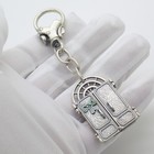 Vintage Italian Handmade Sterling Silver 925 Uno-a-erre Newborn Photo Keychain